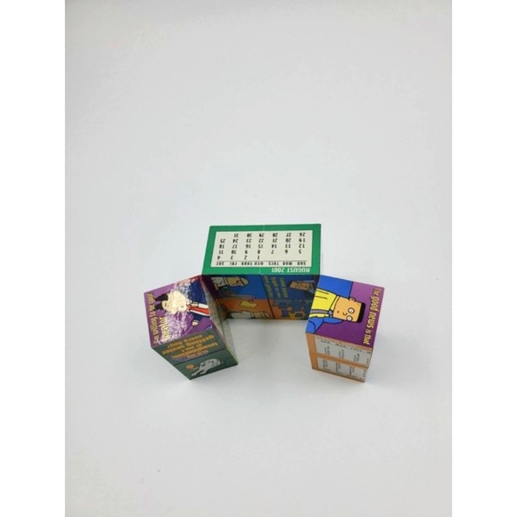 DILBERT Folding Cube Calendar 2001 Puzzle Block Comic Strip 3 X 3 - Picture 14 of 14